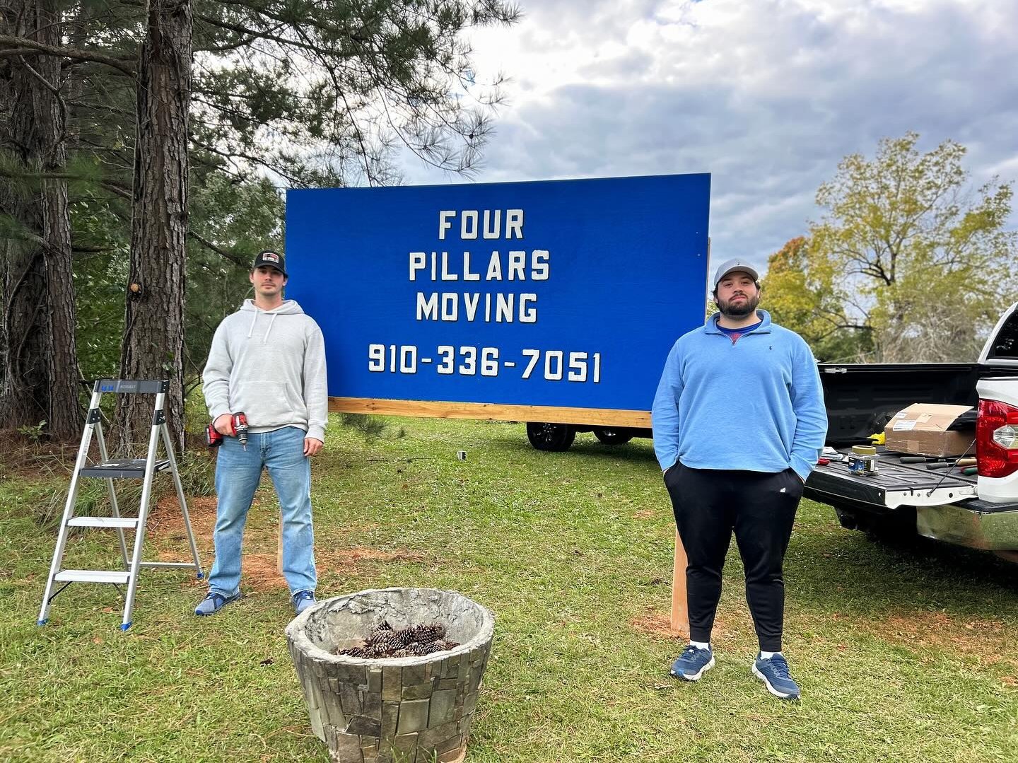 Four Pillars Moving team